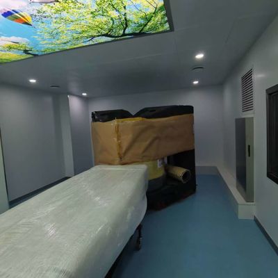 अच्छी कीमत 100 डीबी तक की परिरक्षण प्रभावशीलता फराडे पिंजरे एमआरआई आरएफ परिरक्षण कक्ष चिकित्सा उपकरणों के लिए विद्युत चुम्बकीय परिरक्षण प्रदान करता है ऑनलाइन