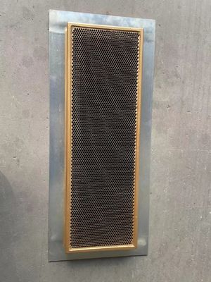 अच्छी कीमत 0.125 इंच वेवगुइड विंडो विंडो वेंटिलेशन सिस्टम 8.2 - 12.4 गीगाहर्ट्ज ऑनलाइन