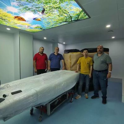 अच्छी कीमत कस्टमाइज करने योग्य एमआरआई शील्डिंग रूम ए क्लास फायर रेजिस्टेंस एचवीएसी वेंटिलेशन सिस्टम और विनाइल फ्लोरिंग के साथ ऑनलाइन